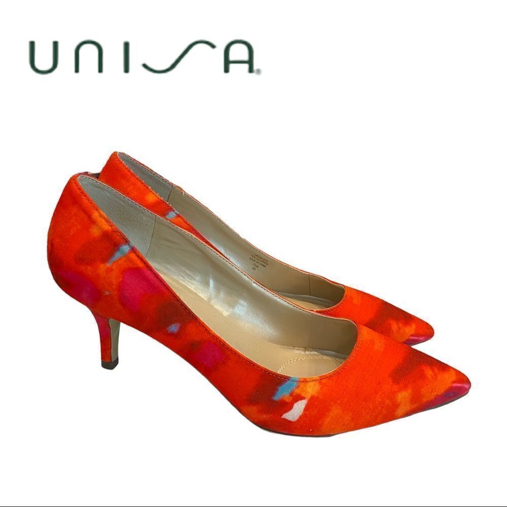 Unisa Women's "Uncalley" Whimsical Pointed Toe Heels 7.5